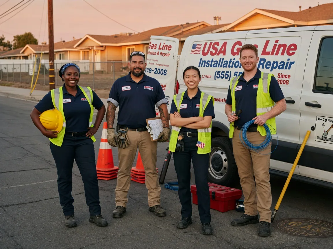 Gas Line Installation company in Cromwell, IN